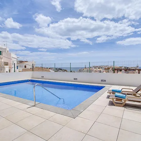 Old Town 1br - 350m From Pool Ac Wi-fi אלבופיירה
